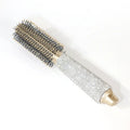 Diamond Anti-Static Air Cushion Rolling Comb | Curly Hair Air Cushion Comb QXL golden