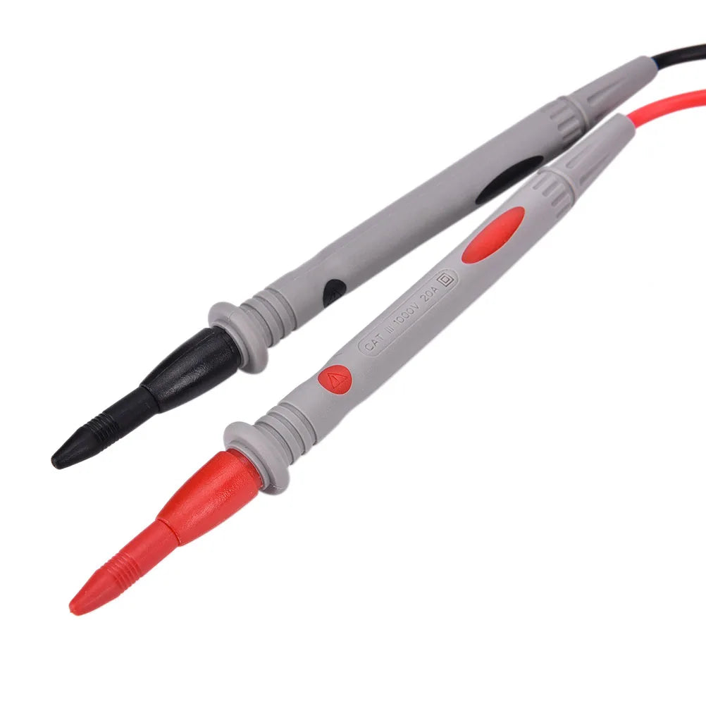 2-Pack Multimeter Test Lead Probe Set 20A 1000V Universal Multimeter Test Leads QXL