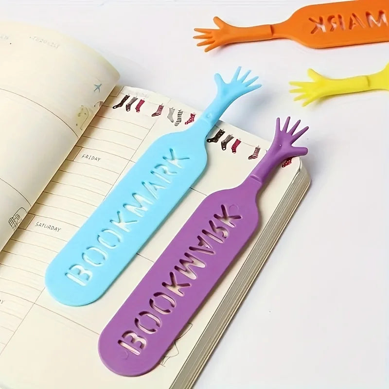 Creative Finger Bookmarks | Fun Reading Page Markers Novelty Bookmarks QXL