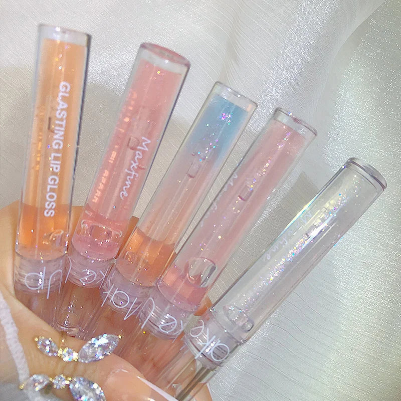 MAXFINE Water Glow Lip Gloss | Hydrating & Plumping Shine Lip Gloss QXL