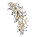 Crystal Flower Hair Clip | Rhinestone Barrette for Women Rhinestone Hair Barrette QXL Default Title