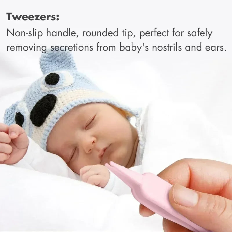 4-in-1 Baby Nail Clipper & Grooming Kit | Safe Newborn Set Baby Nail Grooming Kit QXL