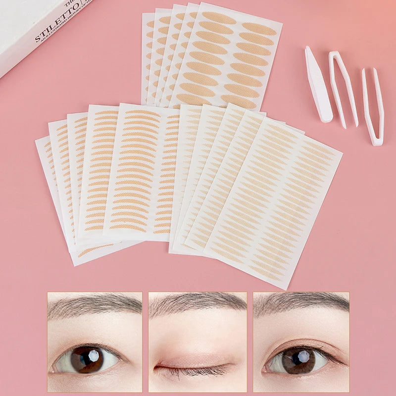 200-Pack Invisible Double Eyelid Tape Stickers | Transparent Eyelid Tape Stickers QXL