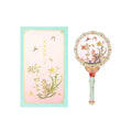 Butterfly Floral Handheld Makeup Mirror | Ancient Chinese Style Handheld Makeup Mirror QXL Butterfly Shadow Bet