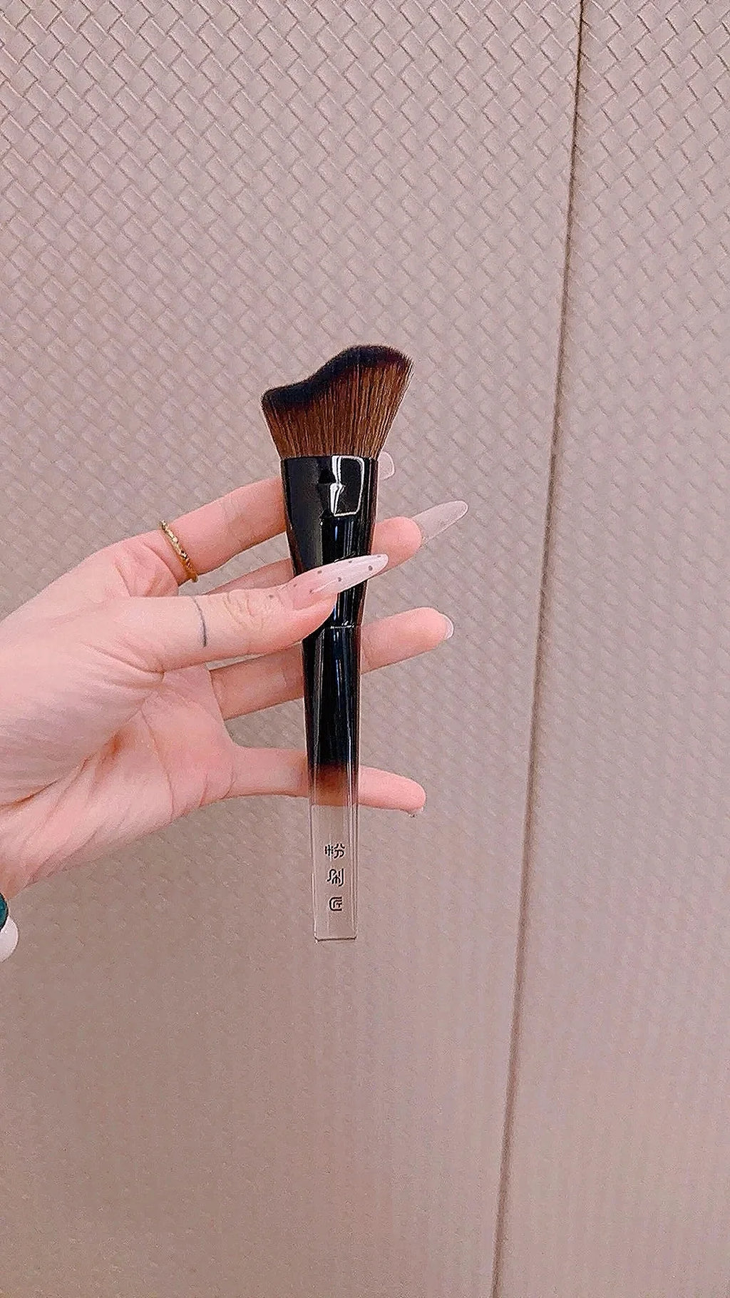 Angled Contour Brush – Blush, Bronzer & Sculpt Makeup Tool Contour Makeup Brush QXL