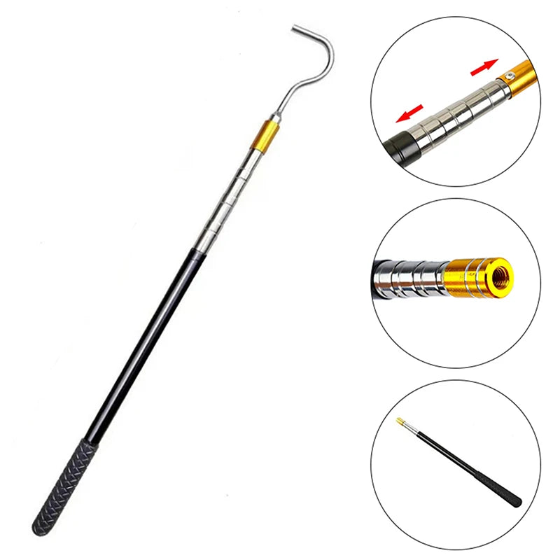 Telescopic Snake Hook | Reptile Handling & Catching Pole Reptile Handling Tool QXL