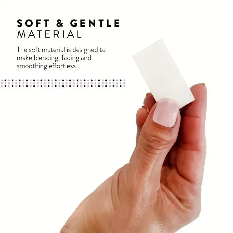 Disposable Latex-Free Triangle Makeup Sponge Puffs | 12 & 52 Pack Makeup Sponge Puffs QXL
