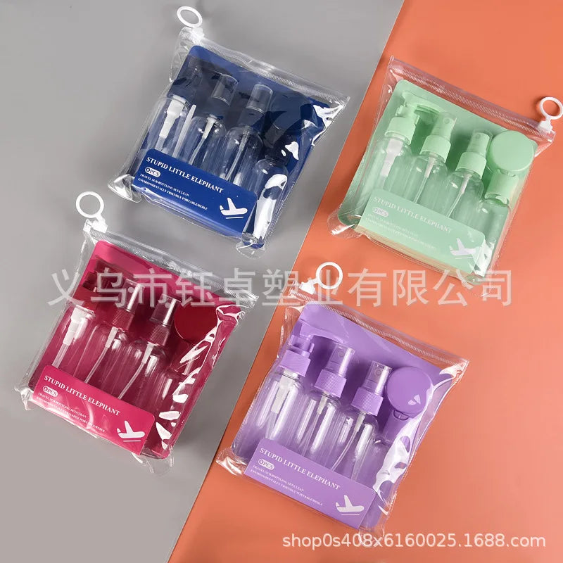 Travel Refillable Bottle Set – 60ml Toiletry Containers Travel Bottle Set QXL
