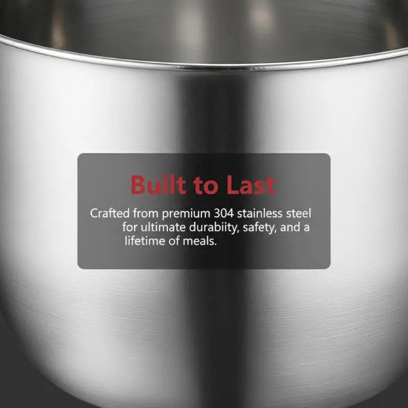 Kids Stainless Steel Soup Bowl with Anti-Scald Handle & Lid Kids Soup Bowl QXL