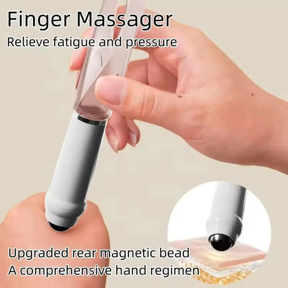 Snail Magnetic Bead Finger Joint Roller Massager | Acupoint Finger Joint Massager QXL
