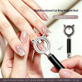 Cat Eye Nail Magnet | Black Hole & Hollow Effect Tool Nail Art Magnet QXL Black