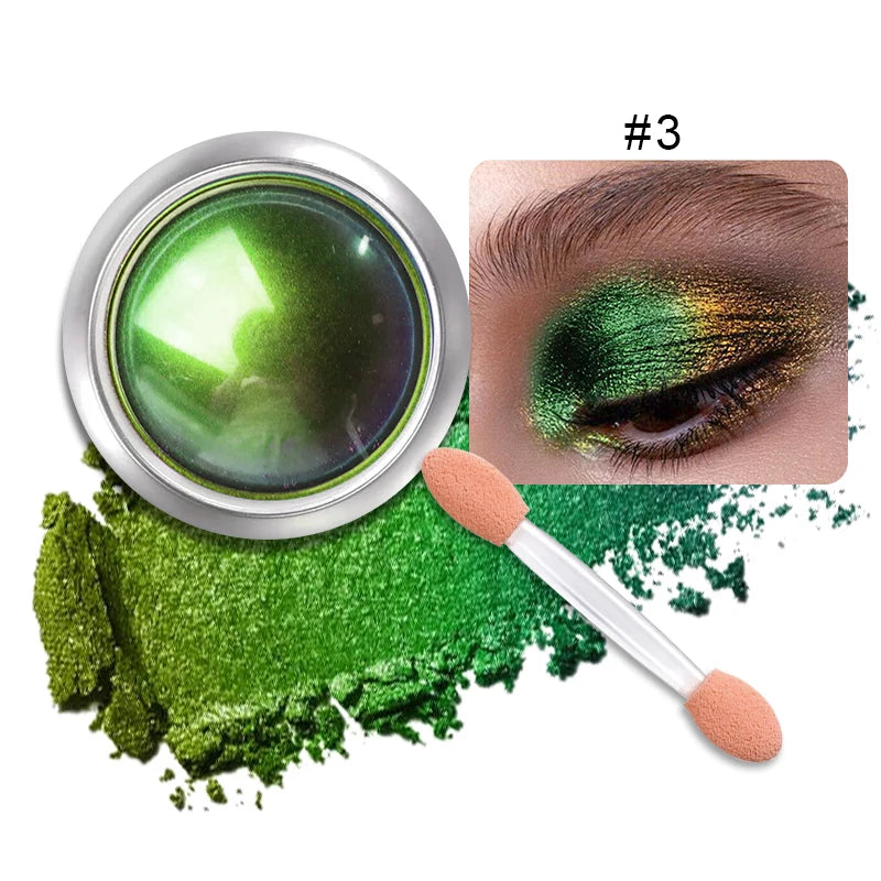 VERONNI MultiChrome Shifting Eyeshadow Powder | Duochrome MultiChrome Eyeshadow QXL 03