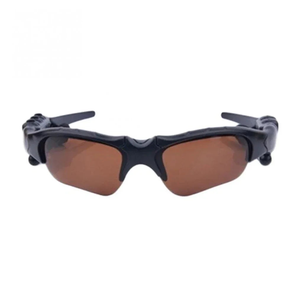 Fanmuran Bluetooth 5.0 Polarized Sunglasses Open-Ear Headphones Bluetooth Audio Sunglasses QXL Tawny