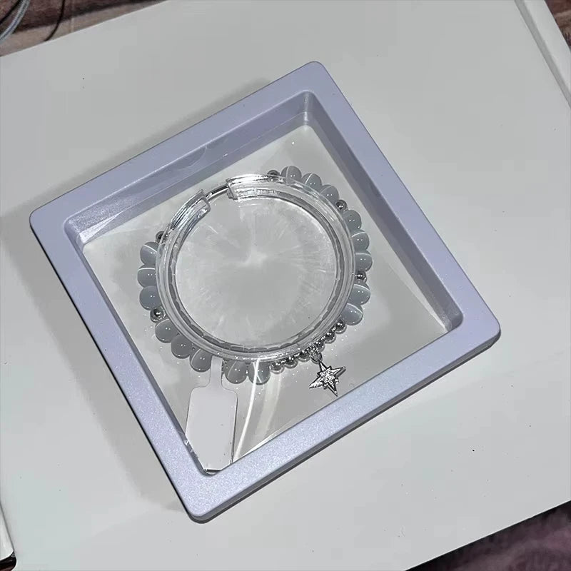 Transparent Acrylic Bracelet Display Stand | Bangle Rack 1-2pc Jewelry Display Stand QXL