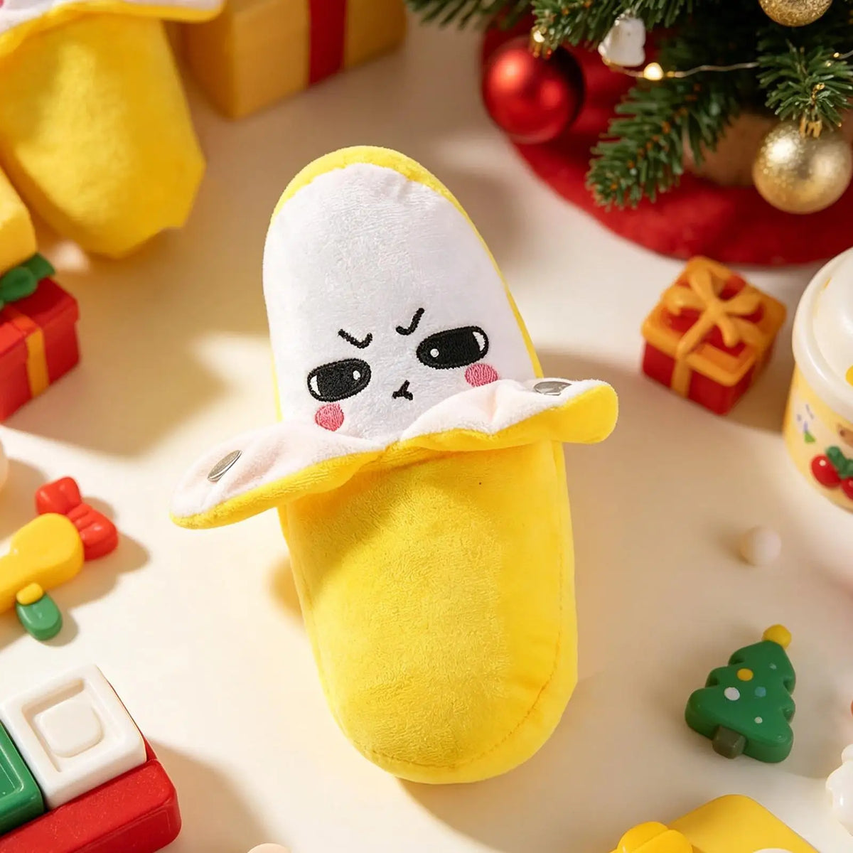 Banana Plush Toy Touch Piano | Interactive Musical Stuffed Doll Interactive Plush Toy QXL