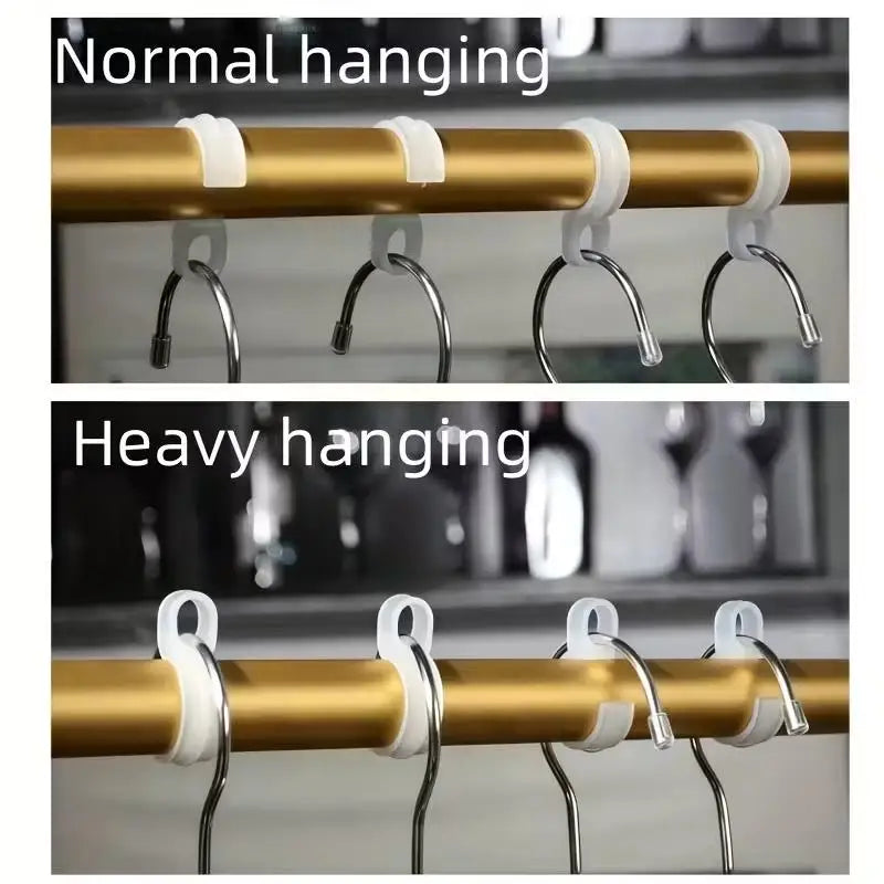 10-Pack Windproof Plastic Drying Rack Hooks | Laundry Helper Drying Rack Hooks QXL