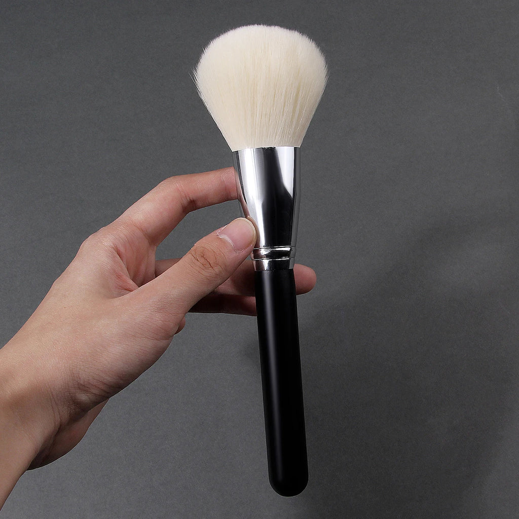 KOSSHOW Large Soft Blush & Contour Brush – Wooden Handle Makeup Blush Brush QXL