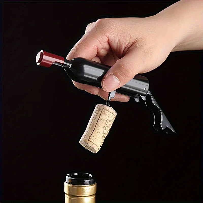 Wine Bottle Corkscrew & Bottle Opener with Fridge Magnet Wine Bottle Opener QXL