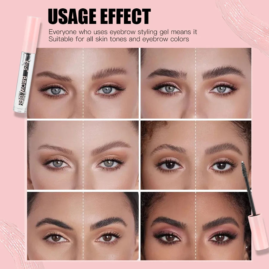 Transparent Eyebrow Styling Cream | Waterproof Long-Lasting Eyebrow Styling Cream QXL