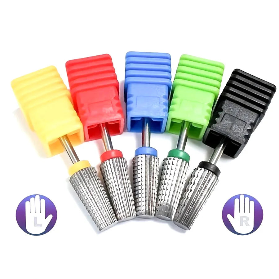 5-in-1 Tungsten Carbide Nail Drill Bit 3/32 Shank | FUMOSIK Nail Drill Bit QXL