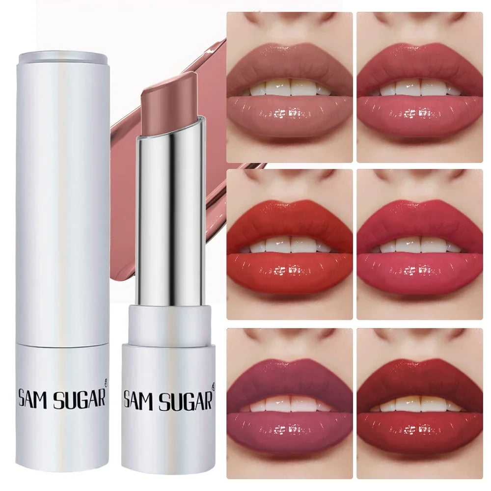 SAM SUGAR Butter Lip Balm | Matte Moisturizing Lipstick Matte Lip Balm QXL