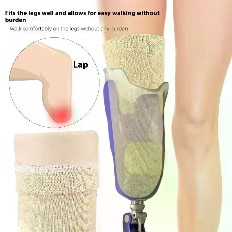 Gel Prosthetic Stump Shrinker | Below-Knee Sleeve S & L Prosthetic Stump Sleeve QXL
