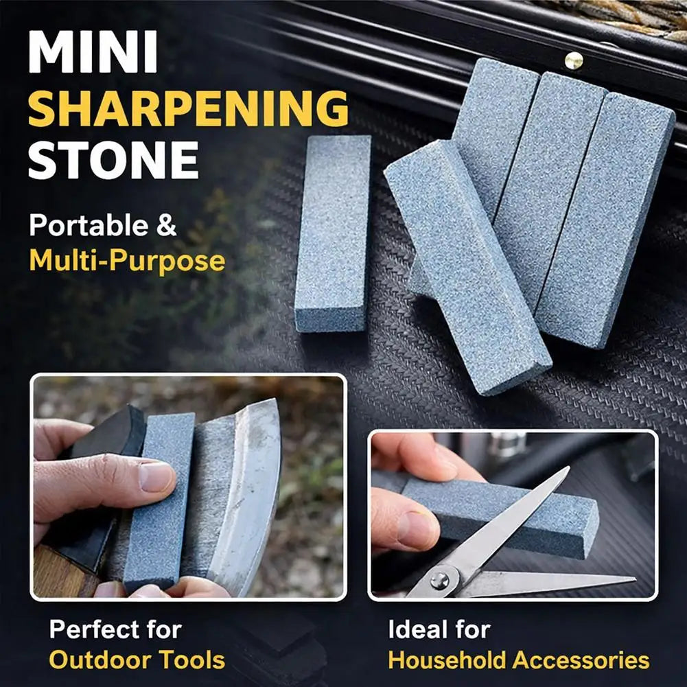240 Grit Silicon Carbide Pocket Whetstone | Mini Knife Sharpener Sharpening Whetstone QXL