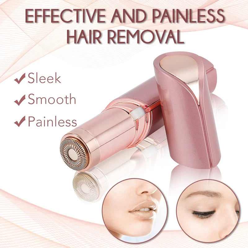 Lipstick-Shaped Facial & Body Hair Remover for Women Facial Hair Remover QXL