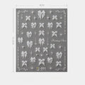 White Lace Pearl Nail Stickers | French Floral Decals 1 Sheet Nail Art Stickers QXL 1Pc