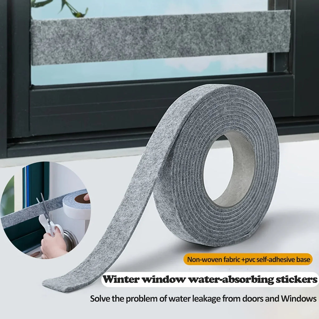Self-Adhesive Felt Window Sealing Strip | Condensation Absorber Window Sealing Strip QXL