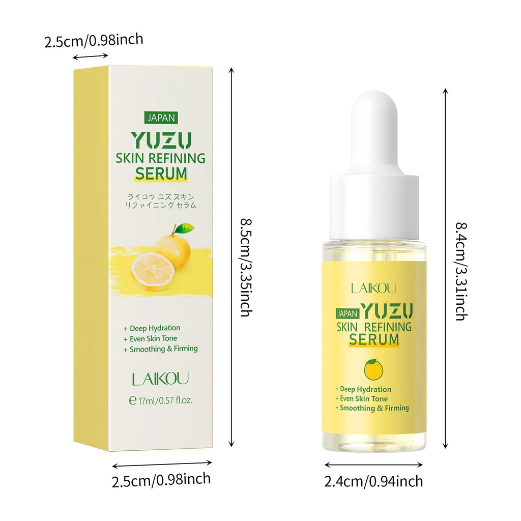 LAIKOU Yuzu Grapefruit Facial Essence – Brightening Serum 17ml Facial Serum Essence QXL 17ml