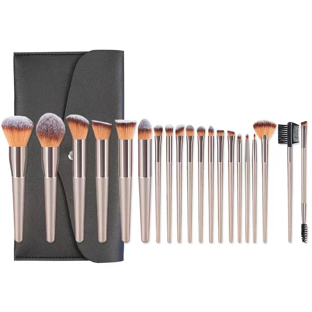 13-Piece Makeup Brush Set | Foundation, Blush & Kabuki Makeup Brush Set QXL 20pcs