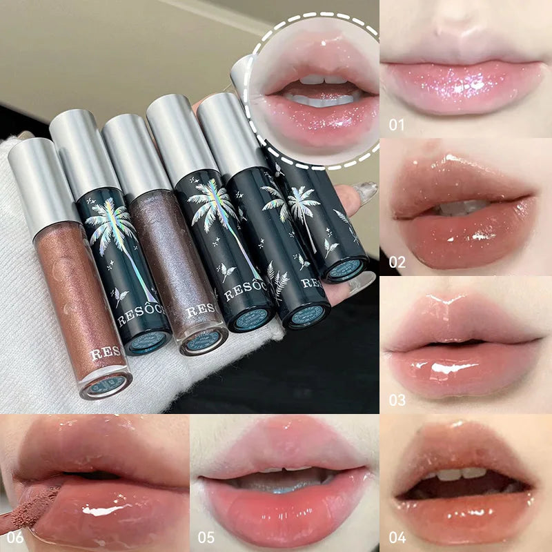 RESOCHI Phantom Light Lip Gloss – Mirror Shine & Hydrating Lip Gloss QXL