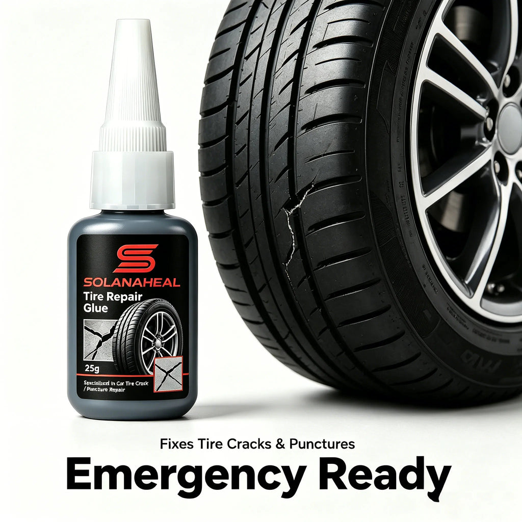 Tire Repair Adhesive | Car Tire Crack & Puncture Sealant Tire Repair Adhesive QXL