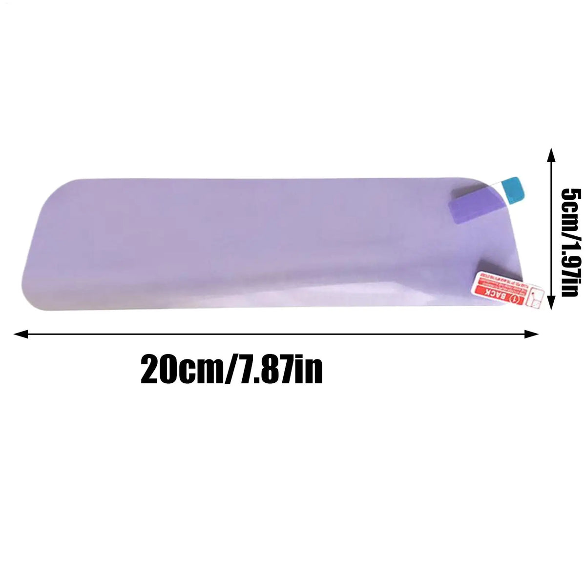 Car Rearview Mirror Anti-Glare Film | PET Protective Sticker Mirror Protective Film QXL