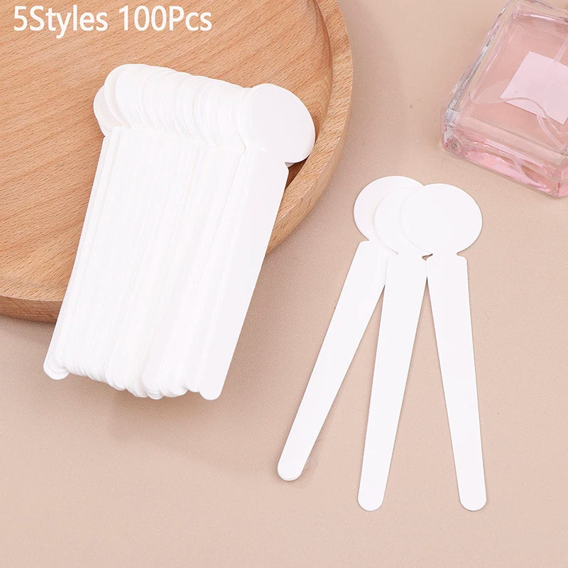 100-Pack Cotton Paper Perfume & Essential Oil Test Strips Fragrance Test Strips QXL