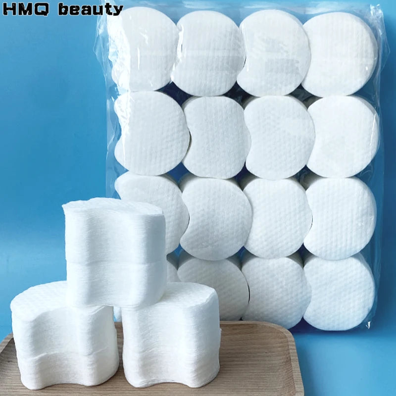 Disposable Cotton Makeup Remover Pads 300/600/1200pc | Soft Pearl Makeup Remover Pads QXL