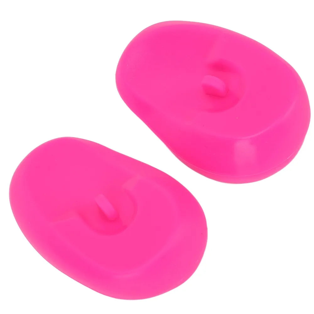 10-Pack Silicone Hair Dye Ear Covers | Waterproof 5 Pairs Hair Dye Ear Covers QXL