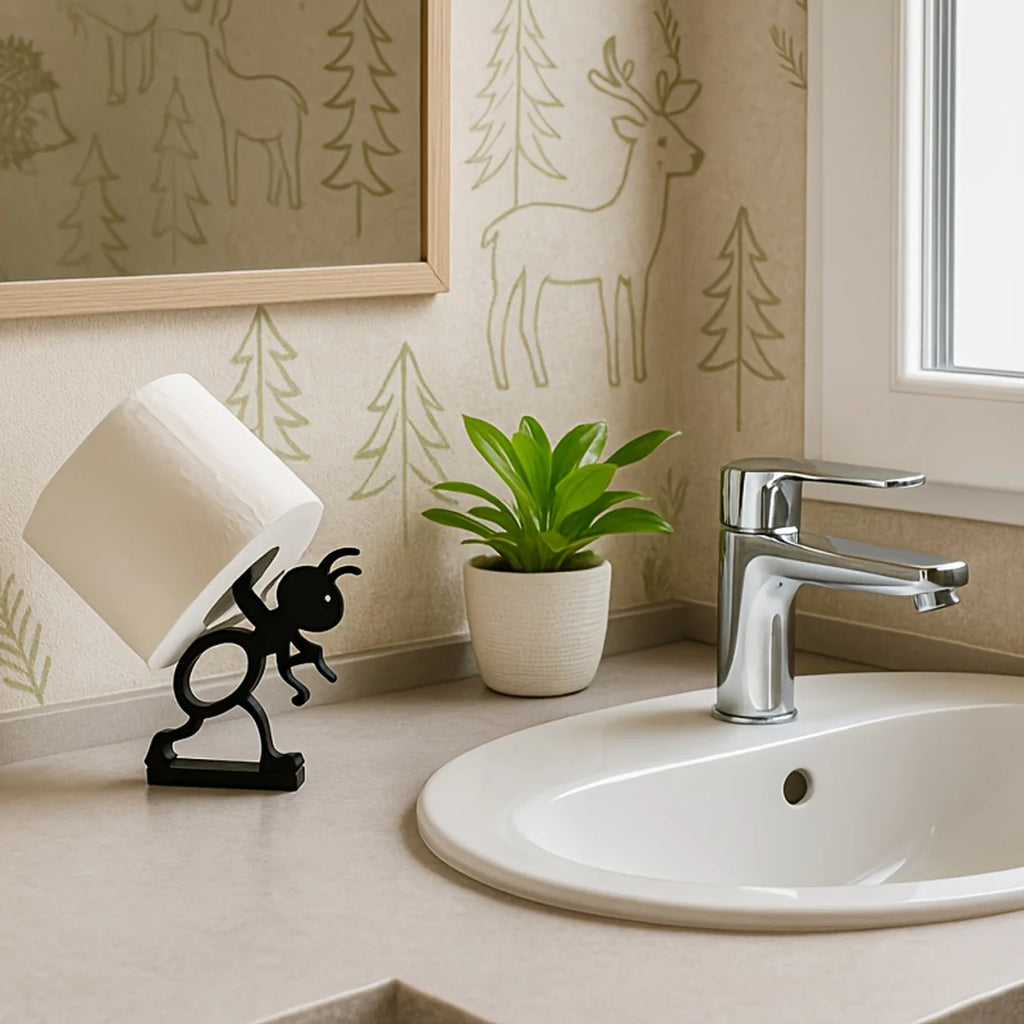 Cute Ant Cart Toilet Paper Holder | Novelty Home Décor Novelty Paper Holder QXL