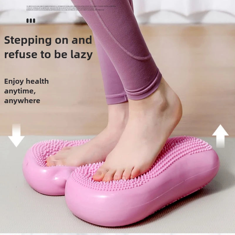 Inflatable Balance Stepper Pad | Foot Massage & Anti-Slip Balance Stepper Pad QXL