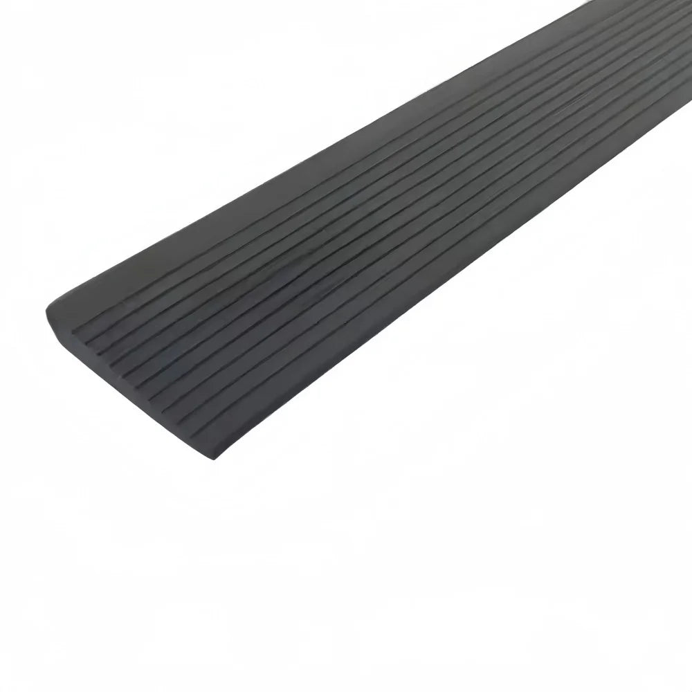 Self-Adhesive Threshold Ramp Strip | PVC Non-Slip 90cm Threshold Ramp Strip QXL black