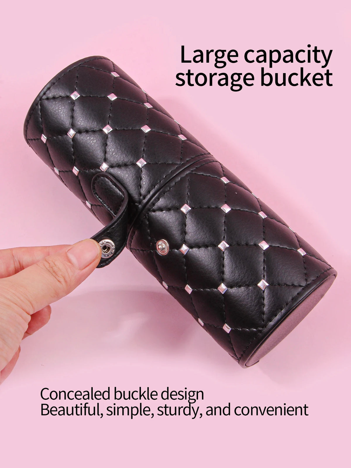 KOSSHOW Dustproof Waterproof Makeup Brush Holder Travel Case Makeup Brush Holder QXL