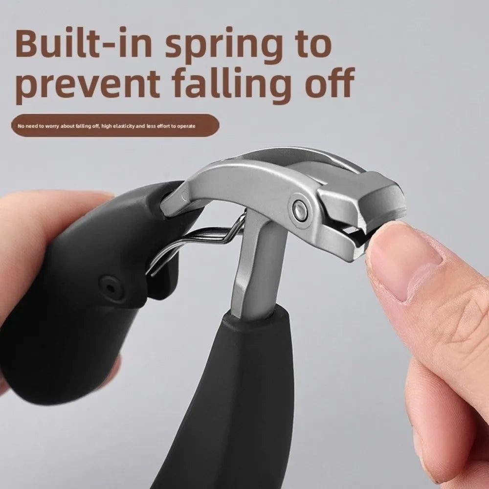 Angled Nail Clippers – Stainless Steel Toenail & Cuticle Trimmer Nail Clippers QXL