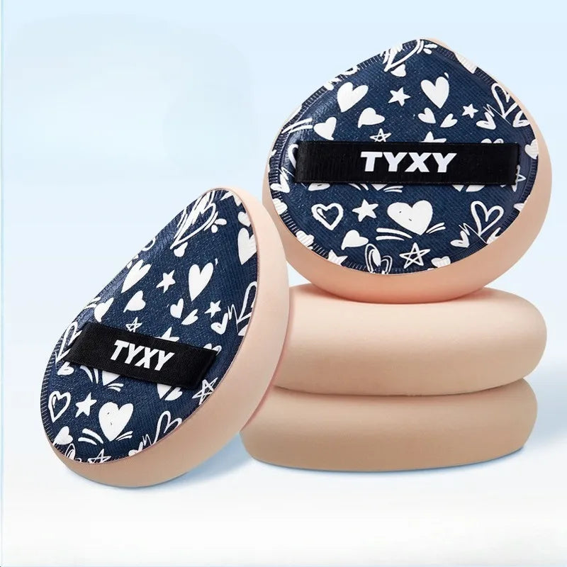 Denim Cosmetic Puff – Large Foundation & Concealer Sponge Makeup Sponge Puff QXL