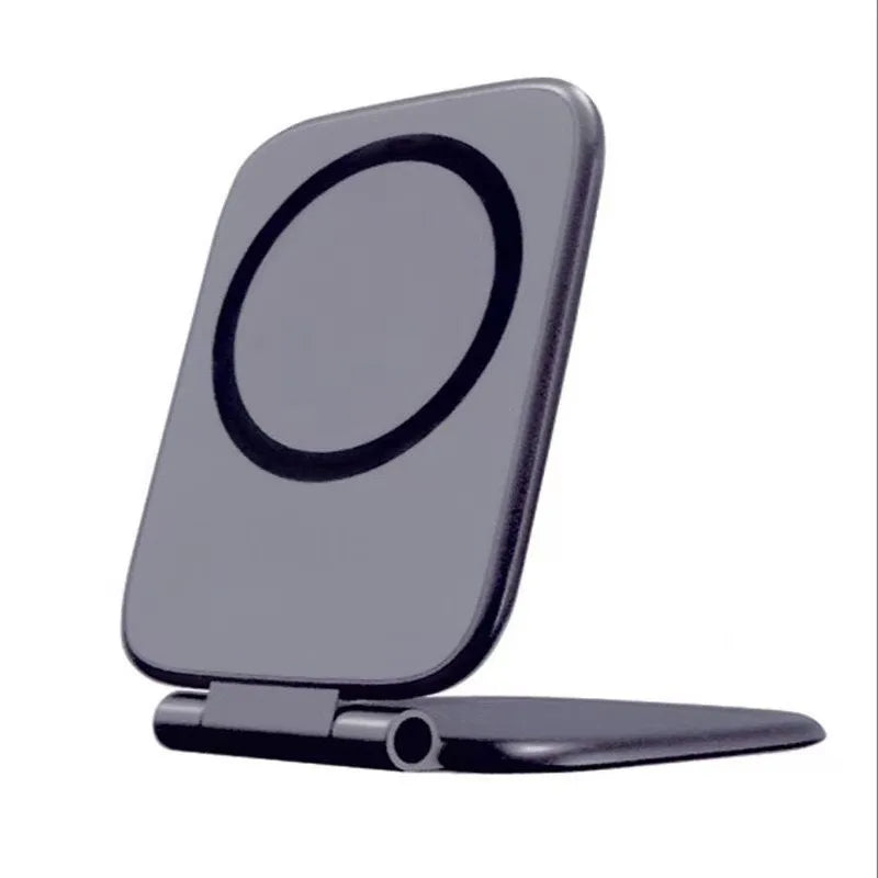 Ultra-Thin Foldable Magnetic Phone Mount | N52 Card-Style Magnetic Phone Mount QXL black