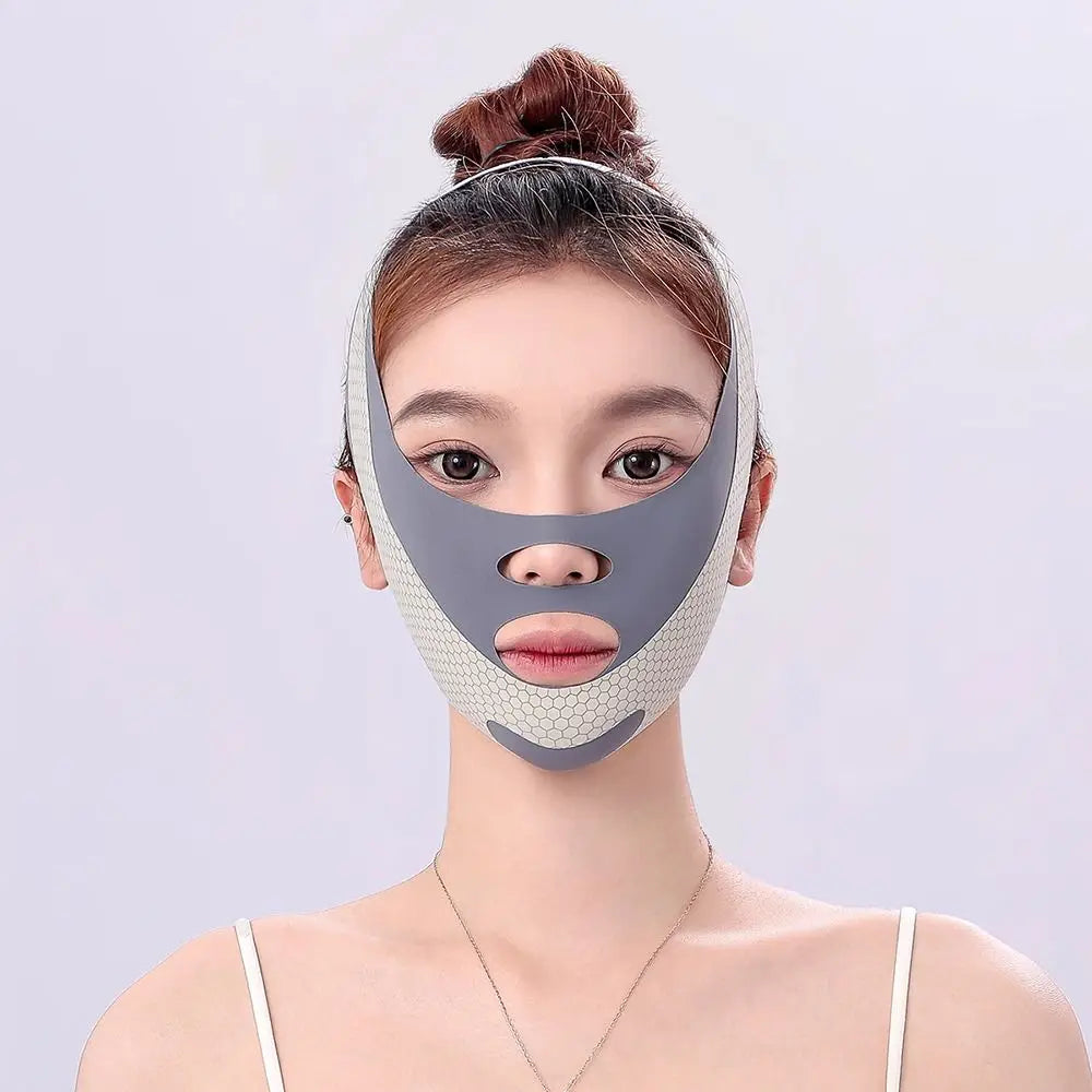 V-Line Face Sculpting Sleep Mask | Adjustable Lifting Strap Face Sculpting Mask QXL