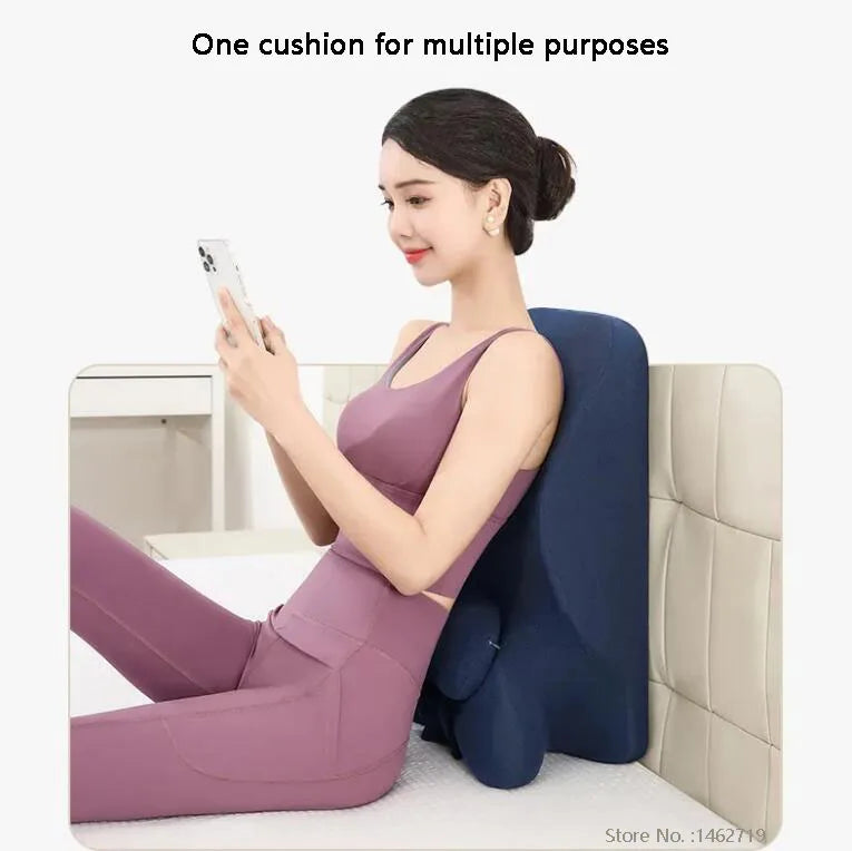 Memory Foam Prone Sleeping Pillow | Multifunctional Cushion Sleeping Pillow QXL