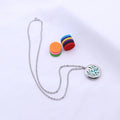 Essential Oil Diffuser Locket Necklace | 316L Steel + 10 Pads Aromatherapy Diffuser Necklace QXL Default Title