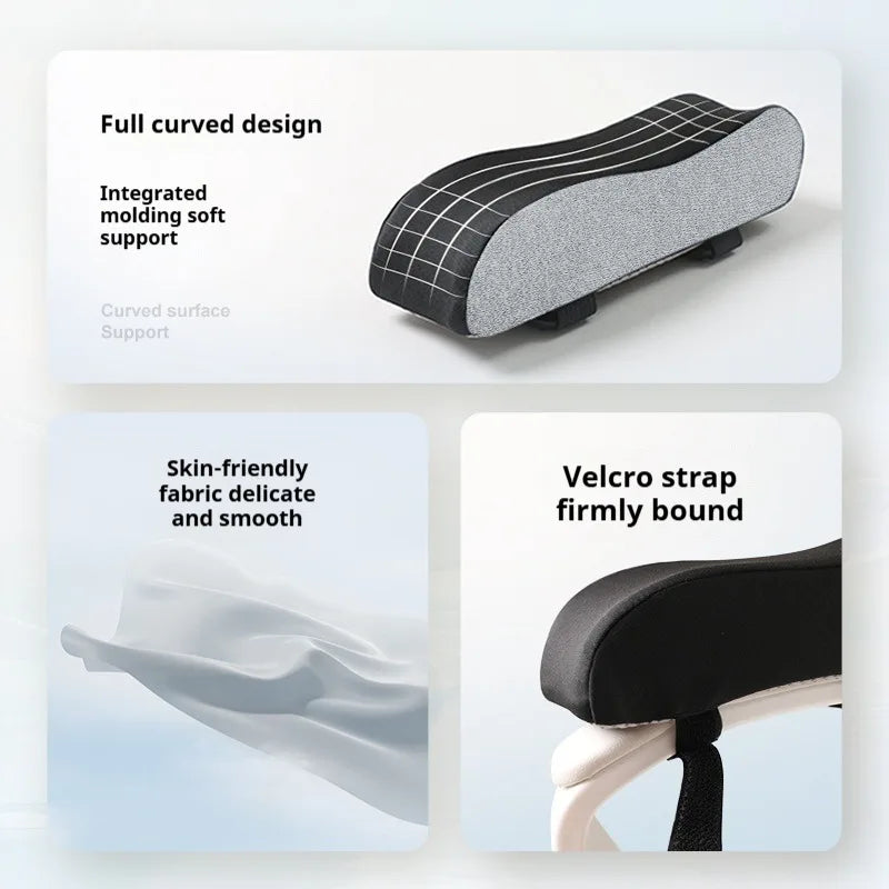 Memory Foam Chair Armrest Pads – Height Cushion Support Chair Armrest Pad QXL