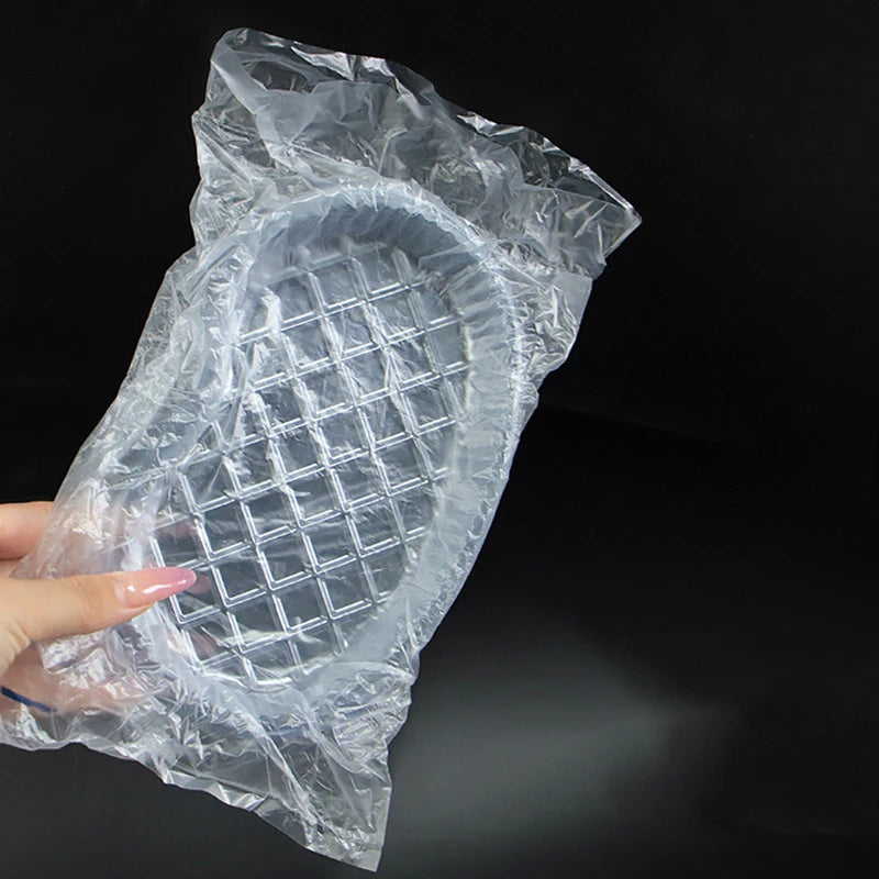 10-Pack Disposable Tattoo Tray Bowls | Sterile Waist-Shaped Disposable Tattoo Tray QXL